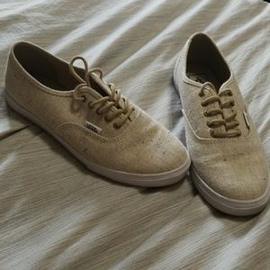Vans canvas shoes-never worn